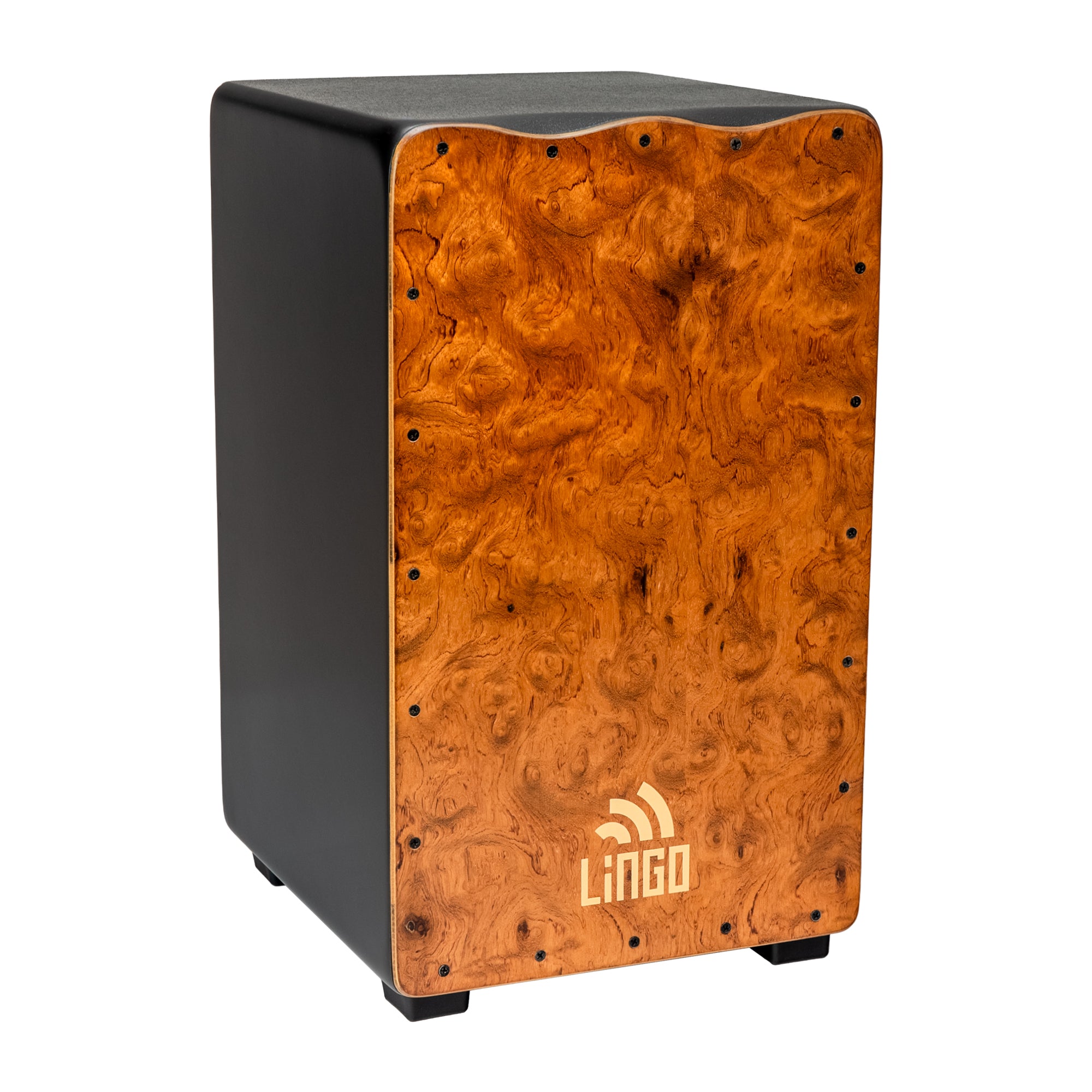 Tradition Snare Cajon - Bubinga, Black Body