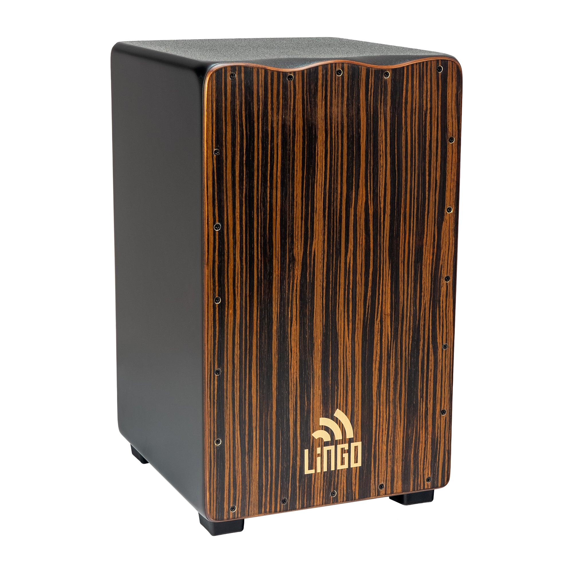 Craftsman Snare Cajon - Ebony, Black Body