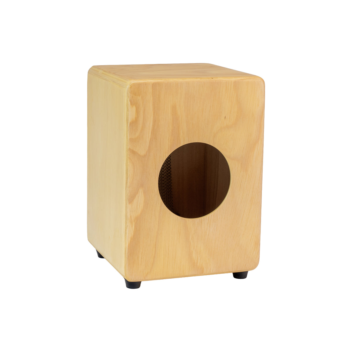 Pulse Mini Cajon - Ebony, Natural Body