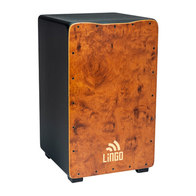 Craftsman String Cajon - Bubinga, Black Body