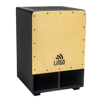 Double Bass Cajon - Birch, Black Body