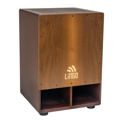 Double Bass Cajon - Walnut, Brown Body