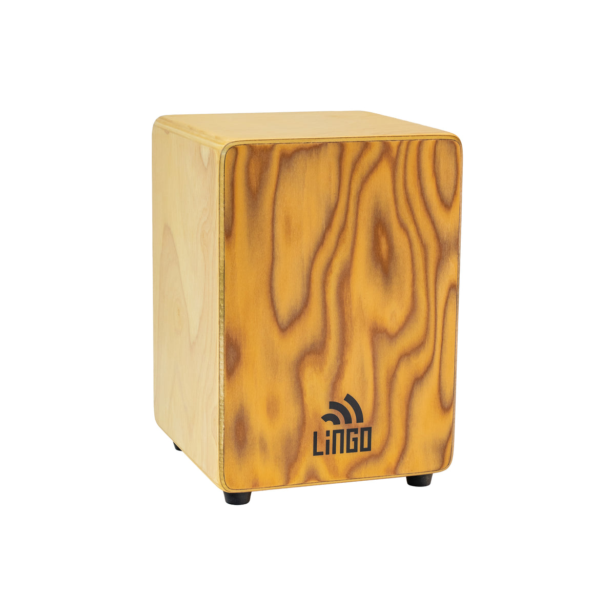 Pulse Mini Cajon - Makal Burl, Natural Body