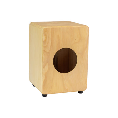 Pulse Mini Cajon - Ebony, Natural Body