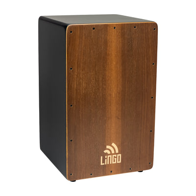 Tradition Snare Cajon - Walnut, Black Body